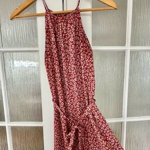 🩷 RW&CO. Dusty Rose Floral Dress